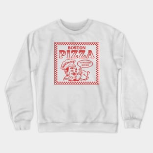 Boston Pizza Sucks Crewneck Sweatshirt